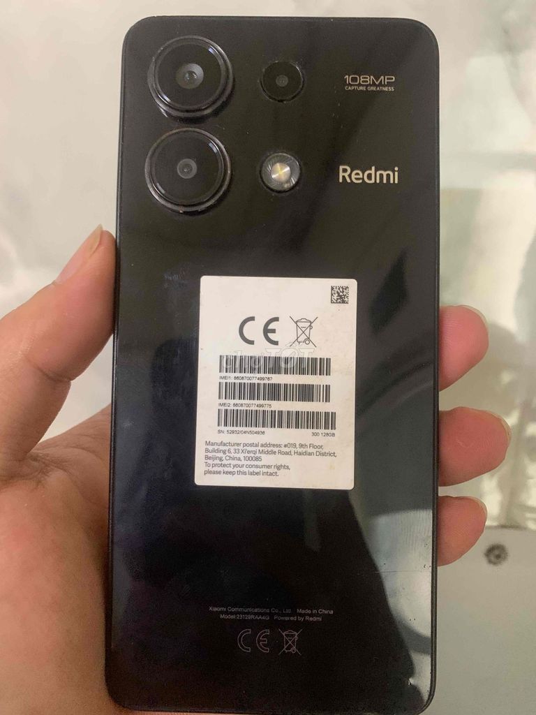 Xiaomi Redmi Note 13 128GB. Mua bán Điện thoại tại Quận Hoàng Mai Hà Nội được đăng bởi Phạm Như Tiến hình 1