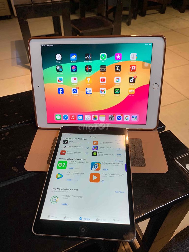 Cặp Ipad Mini 2 64G vs Gen 6 Full 32G . dùng ok ☎️. Mua bán Máy tính bảng tại Thành phố Biên Hòa Đồng Nai được đăng bởi ANH hình 3