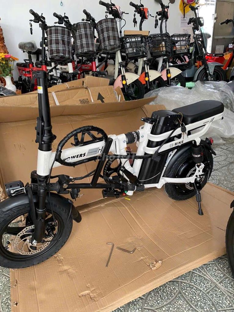 Xe đạp điện mới 100% giá thanh lý cực tốt. Mua bán Xe điện tại Thành phố Sa Đéc Đồng Tháp được đăng bởi Trần Phước Lộc hình 5