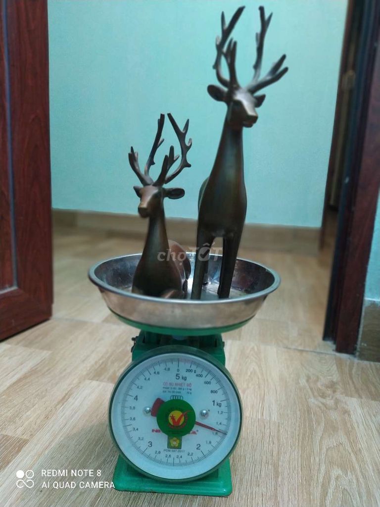 Tượng hươu đồng nâu phong cách sưu tầm. Mua bán Đồ sưu tầm, đồ cổ tại Huyện Đông Hưng Thái Bình được đăng bởi Phạm Quang Chuyển hình 1