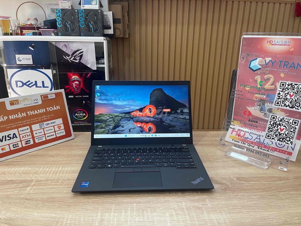 Thinkpad T14S G2 i7 1185 Ram 16G 14 FHD máy đẹp