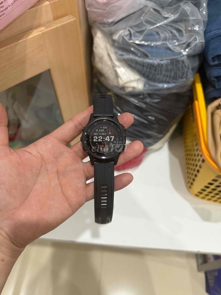 Garmin Fenix 5 Plus Đen. Mua bán Thiết bị đeo thông minh tại Huyện Trảng Bom Đồng Nai được đăng bởi Trần Tuân hình 1