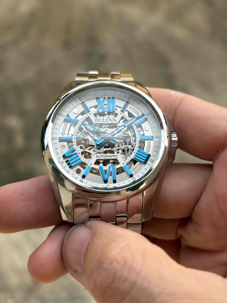 Đồng hồ Bulova 96A187 skeleton. Mua bán Đồng hồ tại Thị xã Sơn Tây Hà Nội được đăng bởi Nguyễn xuân vị hình 1