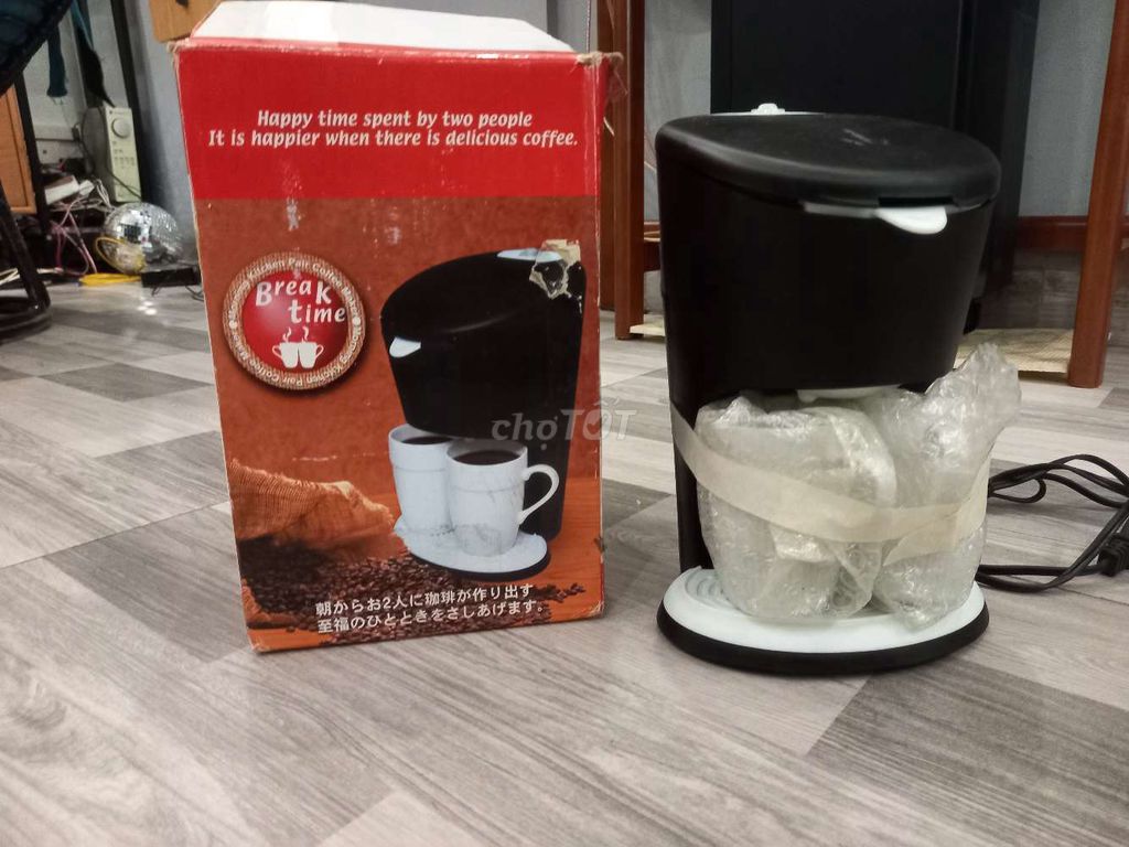 Máy pha cà phê Nhật Bản Đen 2 ly. Mua bán Bếp, lò, đồ điện nhà bếp tại Quận Nam Từ Liêm Hà Nội được đăng bởi Hàng ĐẤU GIÁ NHẬT BẢN hình 1