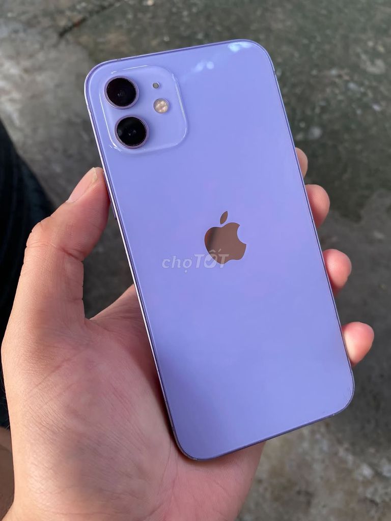Apple iPhone 12 64GB Tím. Mua bán Điện thoại tại Quận 10 Tp Hồ Chí Minh được đăng bởi Hội Đồ Điện Tử hình 1