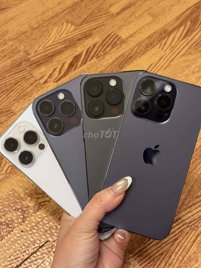 iP14 Pro 256GB Zin All Có Khay Sim Máy Đẹp Nét. Mua bán Điện thoại tại Quận Hoàng Mai Hà Nội được đăng bởi Khánh Ly hình 1