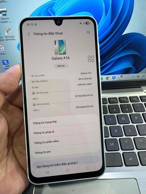 Samsung Galaxy A16 128GB Xanh lá nhạt