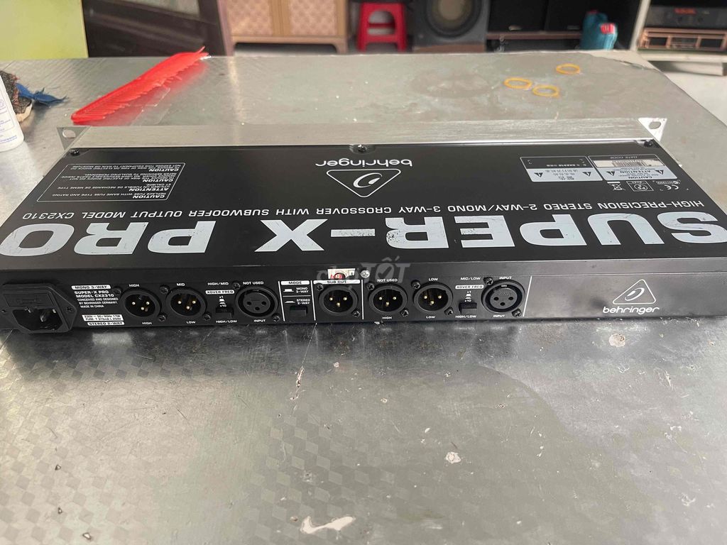 Crossover Behringer CX2310 Đen. Mua bán Tivi, Âm thanh tại Huyện Vĩnh Cửu Đồng Nai được đăng bởi Mến Hoàng Phan hình 1