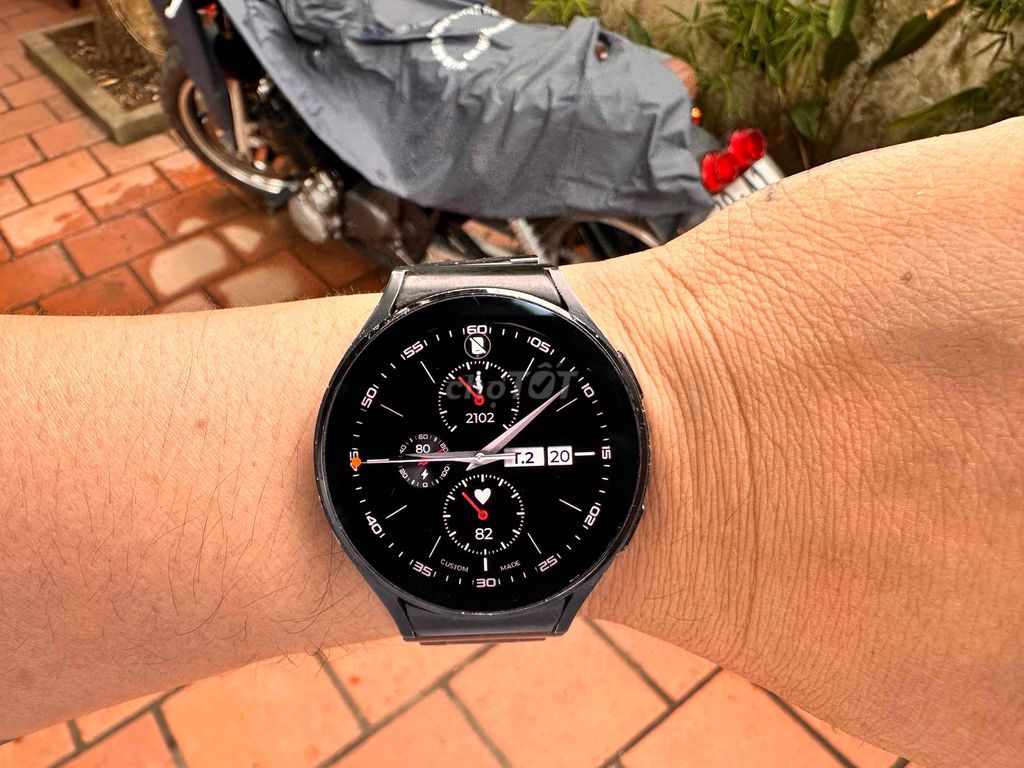 Samsung Watch 4 GPS 44mm Đen. Mua bán Thiết bị đeo thông minh tại Thành phố Thái Nguyên Thái Nguyên được đăng bởi Long hình 1