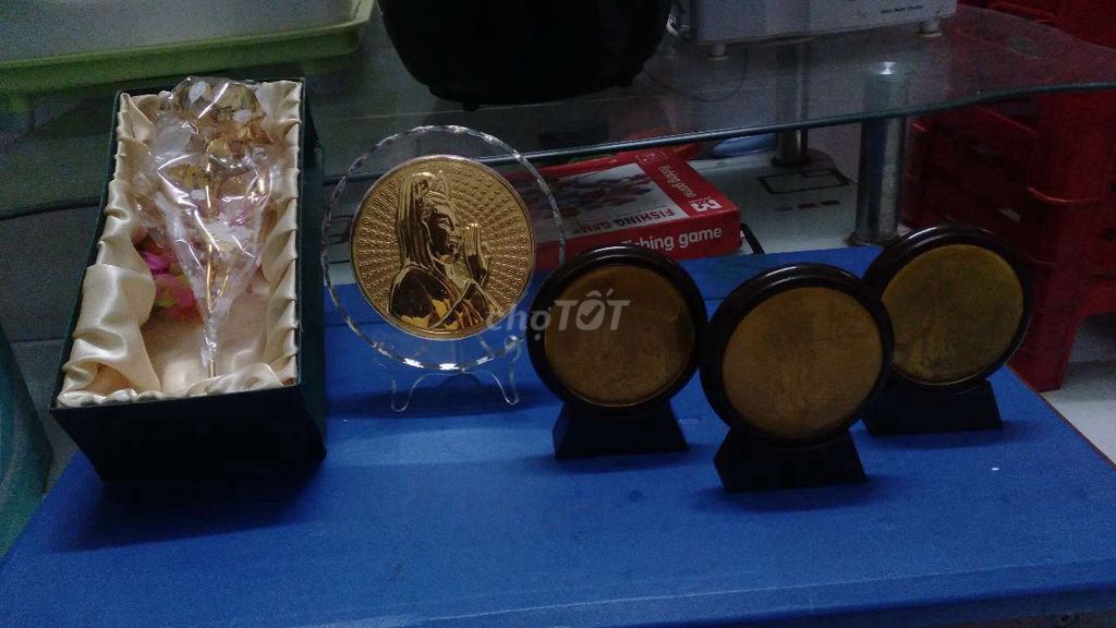 Đồ trang trí Đồng Vàng. Mua bán Đồ sưu tầm, đồ cổ tại Quận Bình Tân Tp Hồ Chí Minh được đăng bởi Tran Hoang Duy hình 1