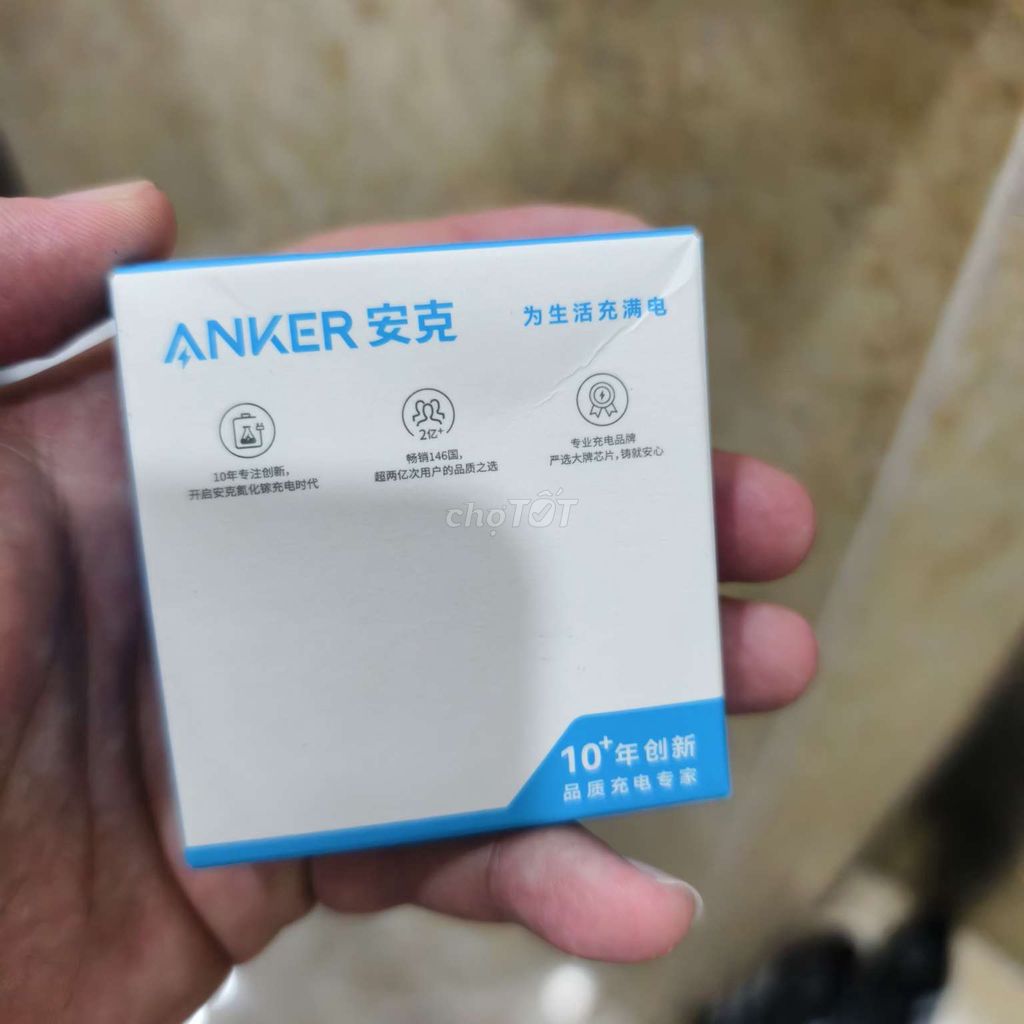 Cáp sạc Anker A81C5. Mua bán Phụ kiện (Màn hình, Chuột...) tại Quận Cầu Giấy Hà Nội được đăng bởi Hiệp Trần hình 1