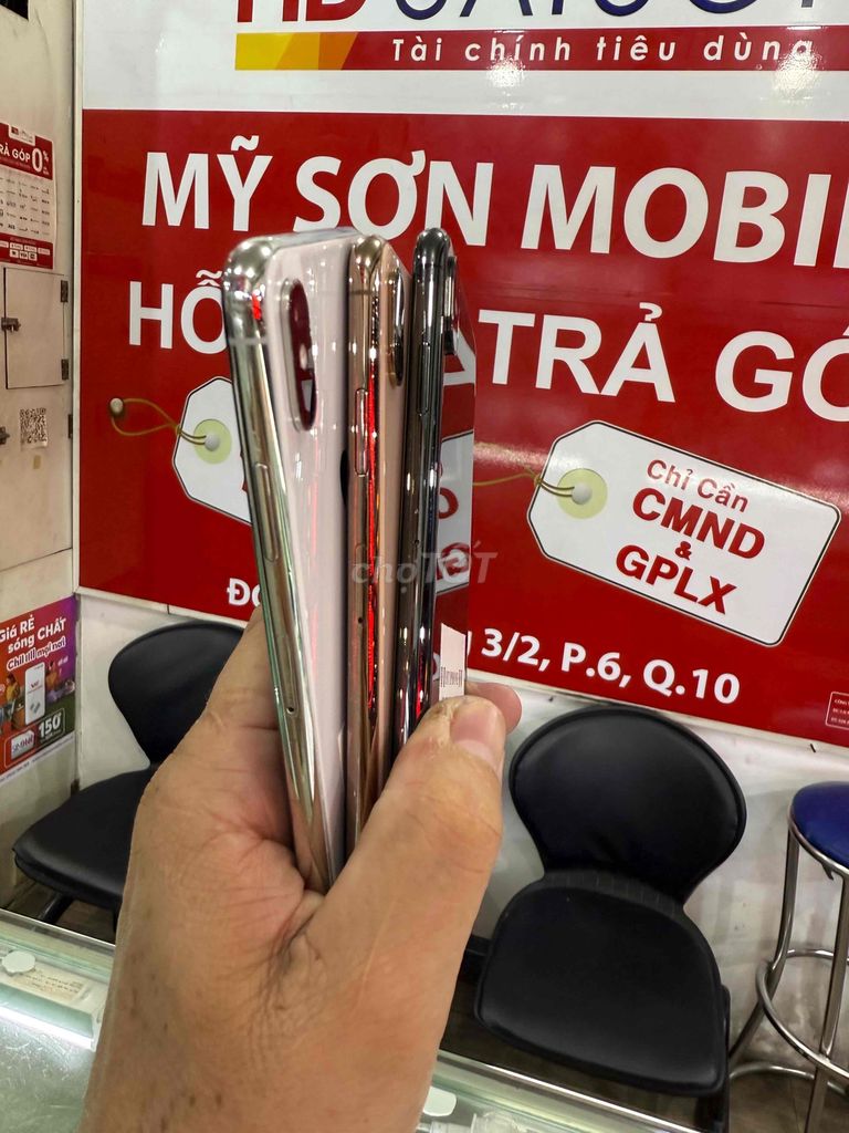 XS MAX 64-256GB QUỐC TÉ ZIN ALL