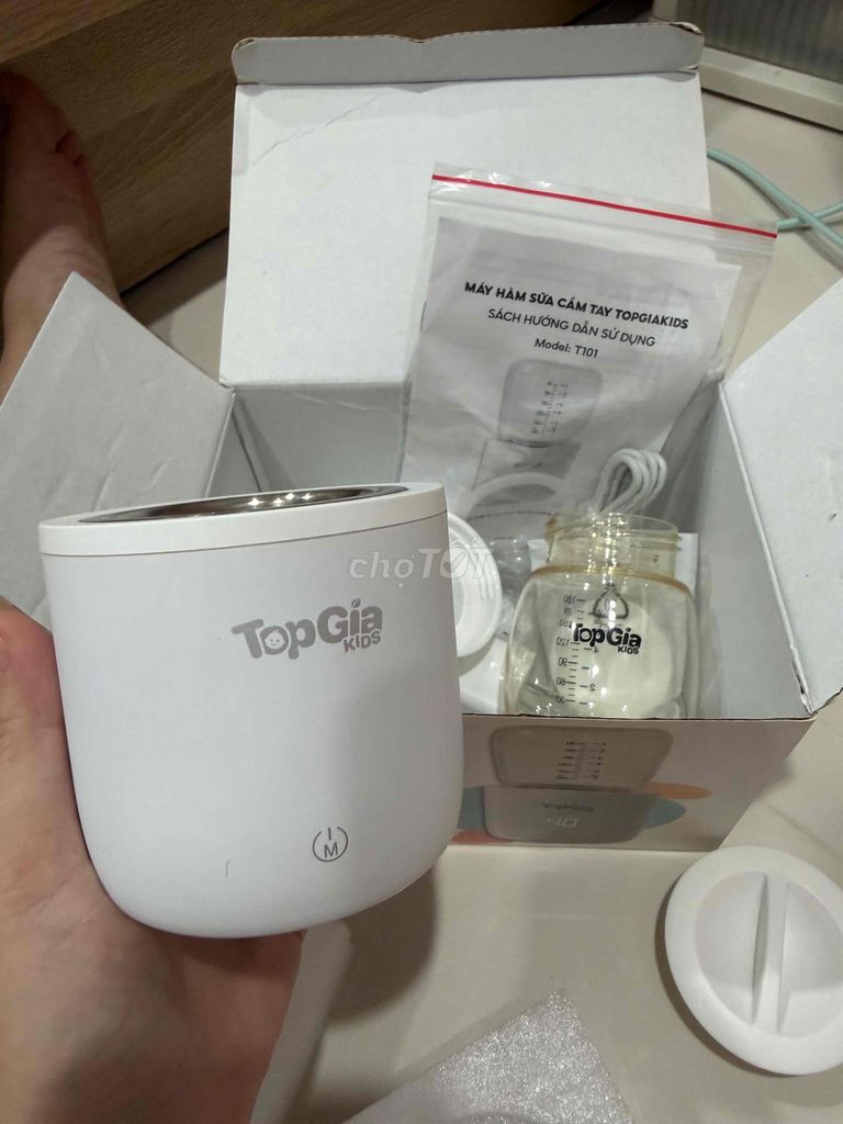 Máy hâm sữa TopGia Kids T101 Trắng. Mua bán Mẹ và bé tại Quận 10 Tp Hồ Chí Minh được đăng bởi Cà Chua hình 1