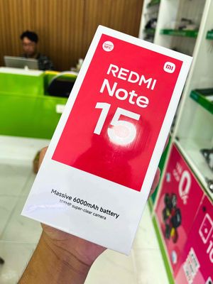 Xiaomi Redmi Note 15 128GB Xanh Glacier
