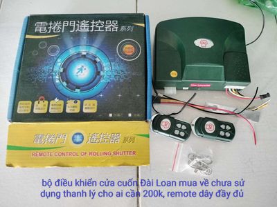 Thanh lý Bộ remote cửa cuốn mới. Mua bán Nội thất, đồ gia dụng khác tại Huyện Châu Thành Tiền Giang được đăng bởi Minh Tan Nguyen