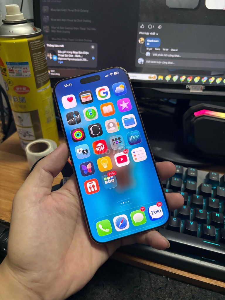 iphone 16 promax lock eid 256gb sa mạc. Mua bán Điện thoại tại Thành phố Buôn Ma Thuột Đắk Lắk được đăng bởi Quảng Phạm Mua Iphone Lock HCM hình 1
