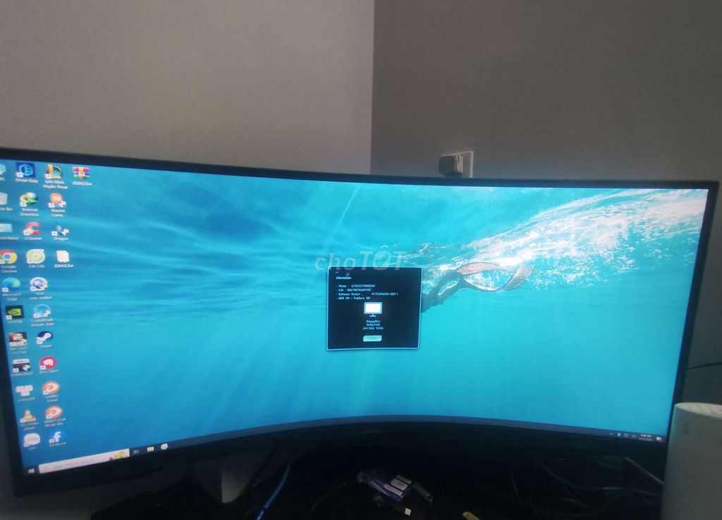 Màn hình cong 34" inch LC34G55T 165Hz