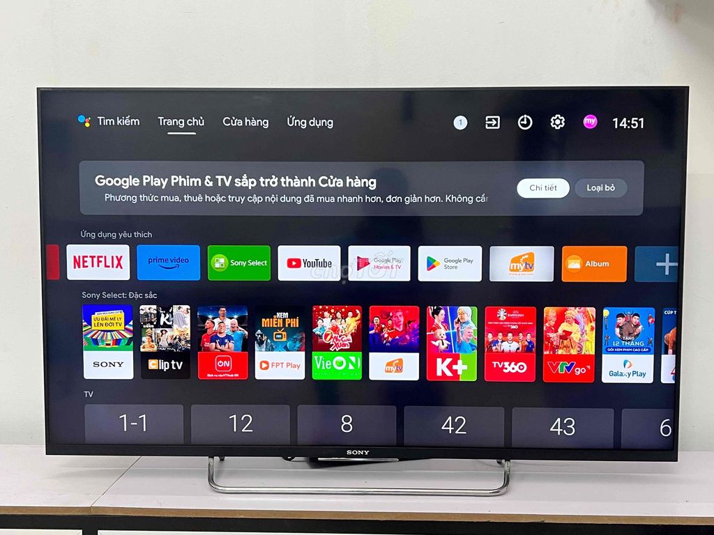 ANDROI TIVI SONY 43INCH,ảnH NÉT,Bền,ĐẦY ĐỦ TÍNH NA. Mua bán Tivi, Âm thanh tại Quận Đống Đa Hà Nội được đăng bởi TIVI GIÁ RẺ HÀ NỘI hình 1