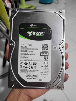 xả nhanh ổ cứng Seagate 4T