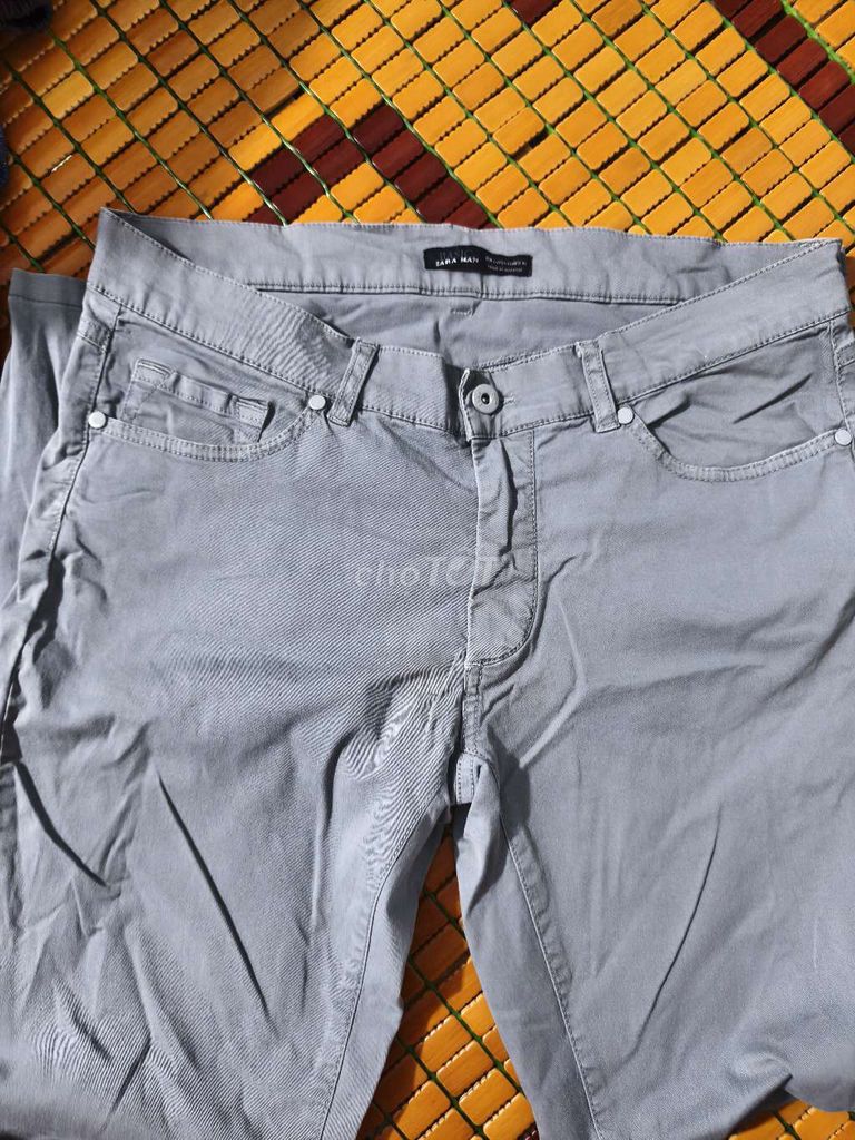 Quần Zara Nam Xám 80cm 96cm 9/10. Mua bán Quần áo tại Huyện Phú Giáo Bình Dương được đăng bởi Đồ 2hand Chính Hãng hình 1