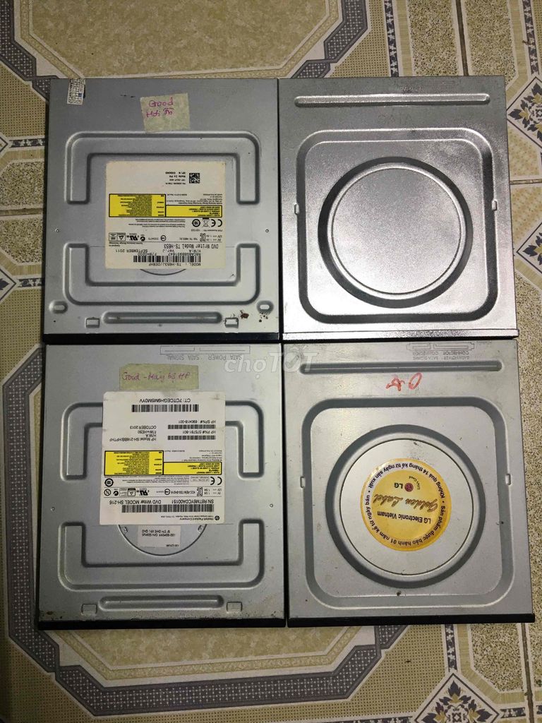 Combo 4 Ổ đĩa DVD LG HP. Mua bán Linh kiện (RAM, Card...) tại Quận 12 Tp Hồ Chí Minh được đăng bởi Thanh lý tất tần tật hình 1