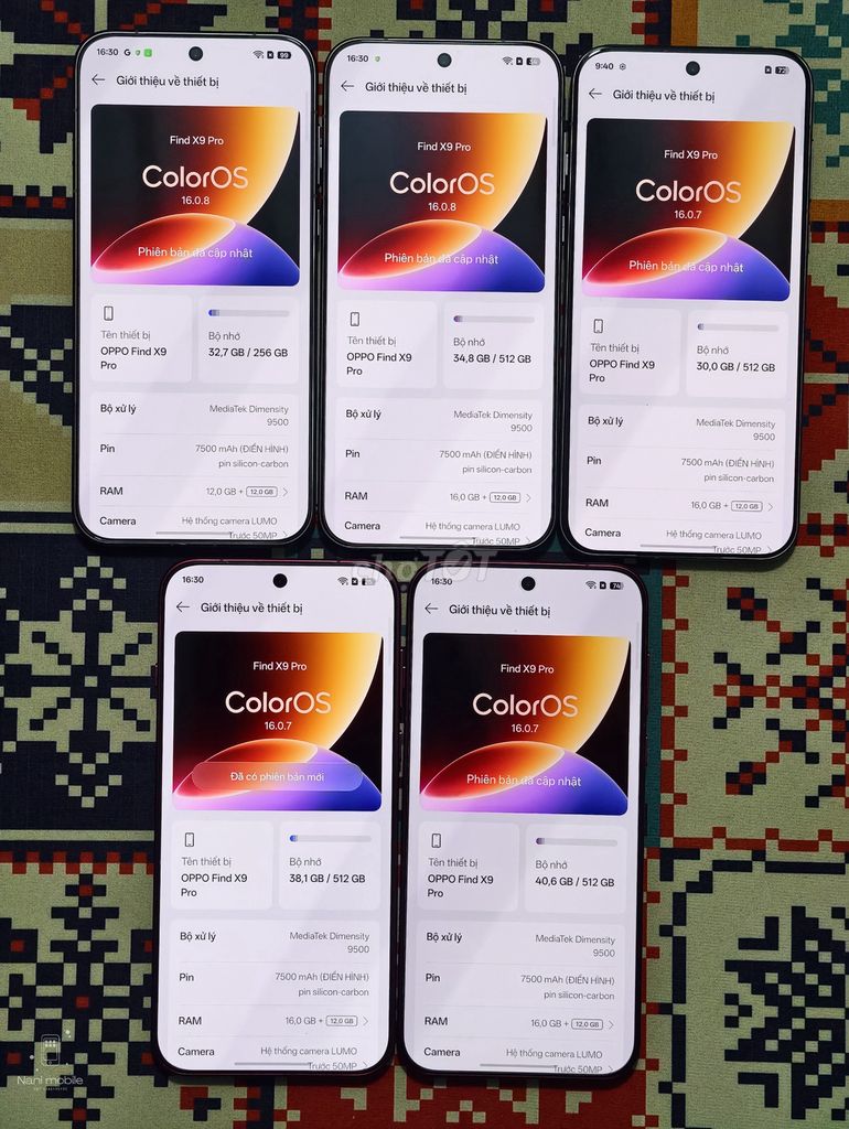 Oppo Find X9 Pro 16/512GB  fulbox đầy đủ phụ kiện . Mua bán Điện thoại tại Thành phố Thủ Đức Tp Hồ Chí Minh được đăng bởi NANI MOBILE hình 1
