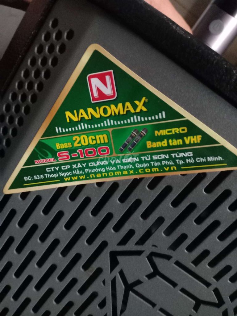 Loa Bluetooth Nanomax S-100 Đen. Mua bán Tivi, Âm thanh tại Thành phố Thanh Hóa Thanh Hóa được đăng bởi Quyêt Nguyễn hình 1