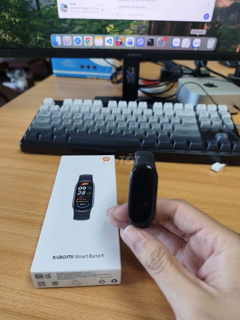 Xiaomi Smart Band 9 Đen. Mua bán Thiết bị đeo thông minh tại Quận Liên Chiểu Đà Nẵng được đăng bởi Nghĩa hình 1