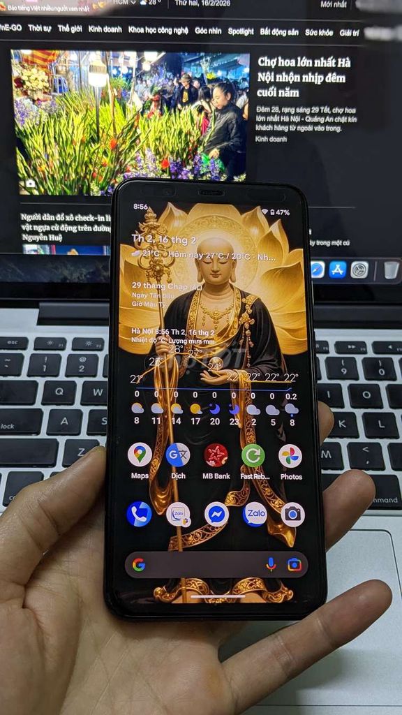 Google Pixel 4XL 64GB Đen, Face zin nhậy Ảnh Bá.. Mua bán Điện thoại tại Quận Thanh Xuân Hà Nội được đăng bởi Om hình 1