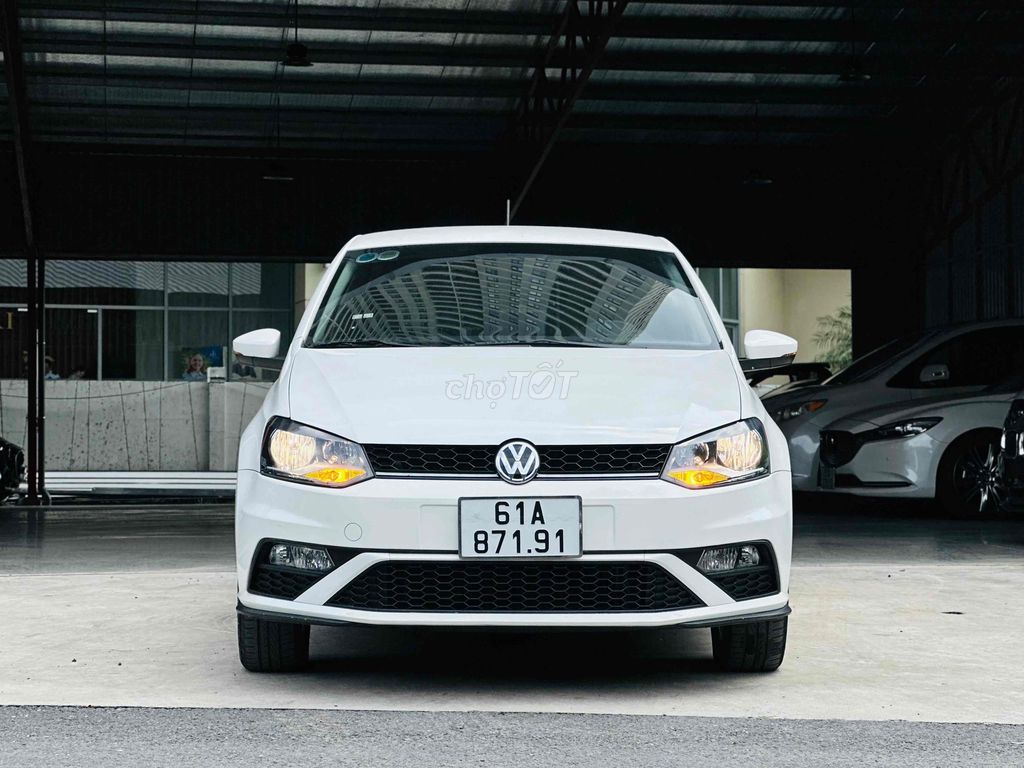 🔥 Volkswagen Polo Hatback Trắng 2020