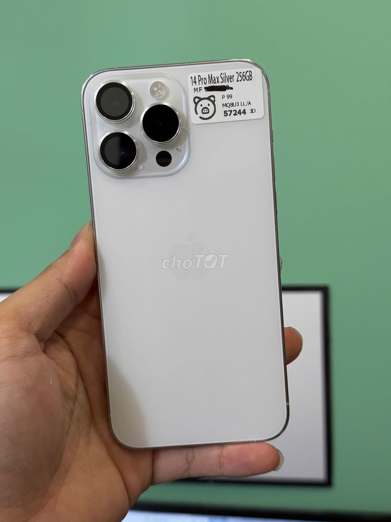 😎ip 14 pro max  quốc tế 256gb thay màn mất face. Mua bán Điện thoại tại Quận Thanh Xuân Hà Nội được đăng bởi Thành Vũ Mobile hình 1