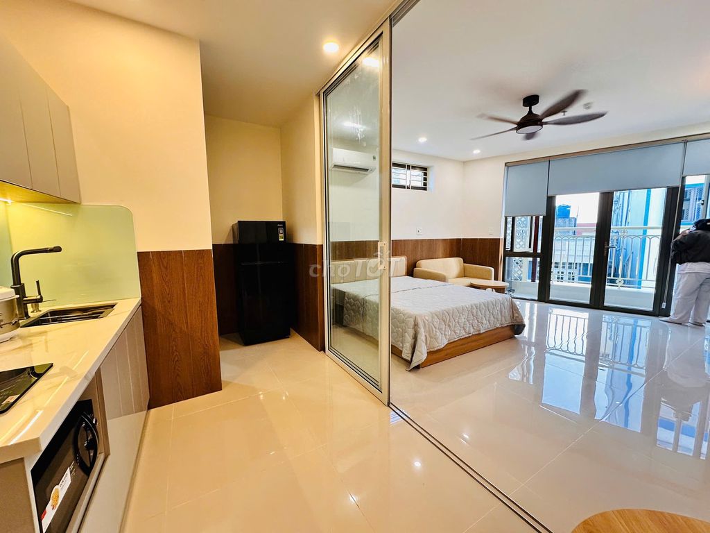 New 1-bedroom apartment with balcony near the beach — photo 6
