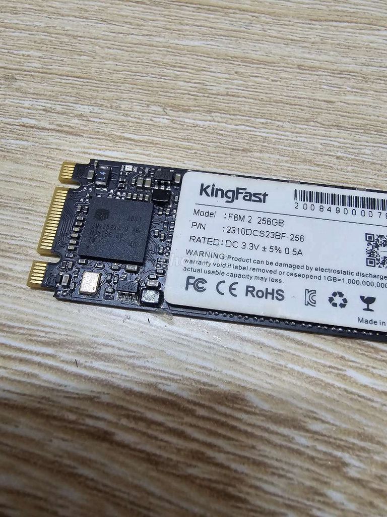 Ổ cứng SSD KingFast F8M 2 256GB Đã sử dụng. Mua bán Linh kiện (RAM, Card...) tại Quận Thanh Xuân Hà Nội được đăng bởi Lê Hà hình 1