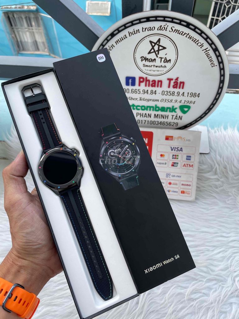 Xiaomi Watch 4 bản cầu vòng 99% full box 13/3/2026