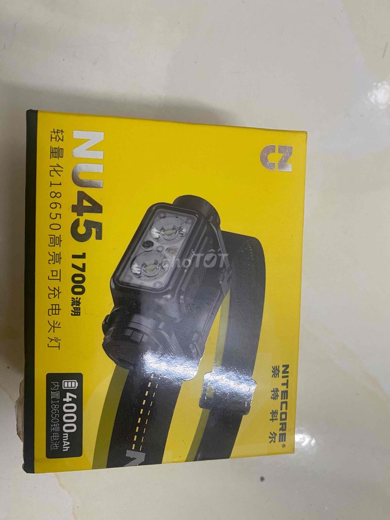 Đèn pin đội đầu Nitecore NU45. Mua bán Đèn tại Quận Hải Châu Đà Nẵng được đăng bởi bao hình 1