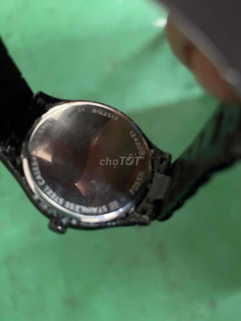 Fossil BQ2517 Đen Thép Không Gỉ Nam. Mua bán Đồng hồ tại Thành phố Cao Lãnh Đồng Tháp được đăng bởi Toàn Em hình 1