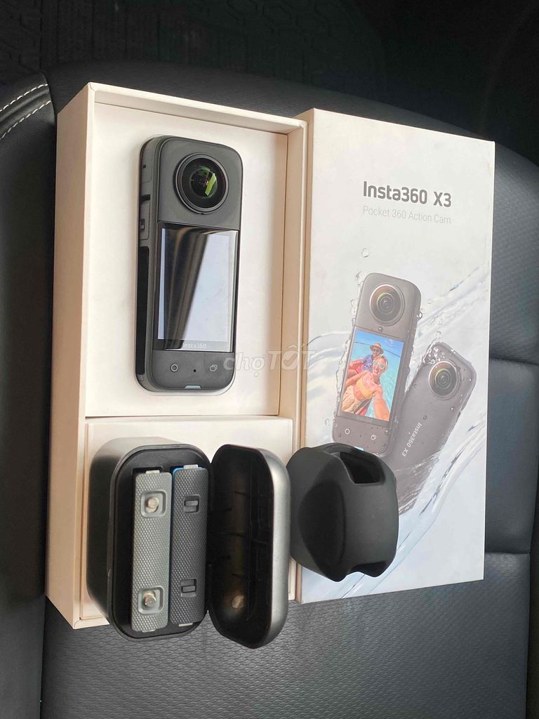 Camera hành động Insta360 X3 Đen. Mua bán Máy ảnh, Máy quay tại Thành phố Thủ Dầu Một Bình Dương được đăng bởi Hiền Huỳnh hình 1