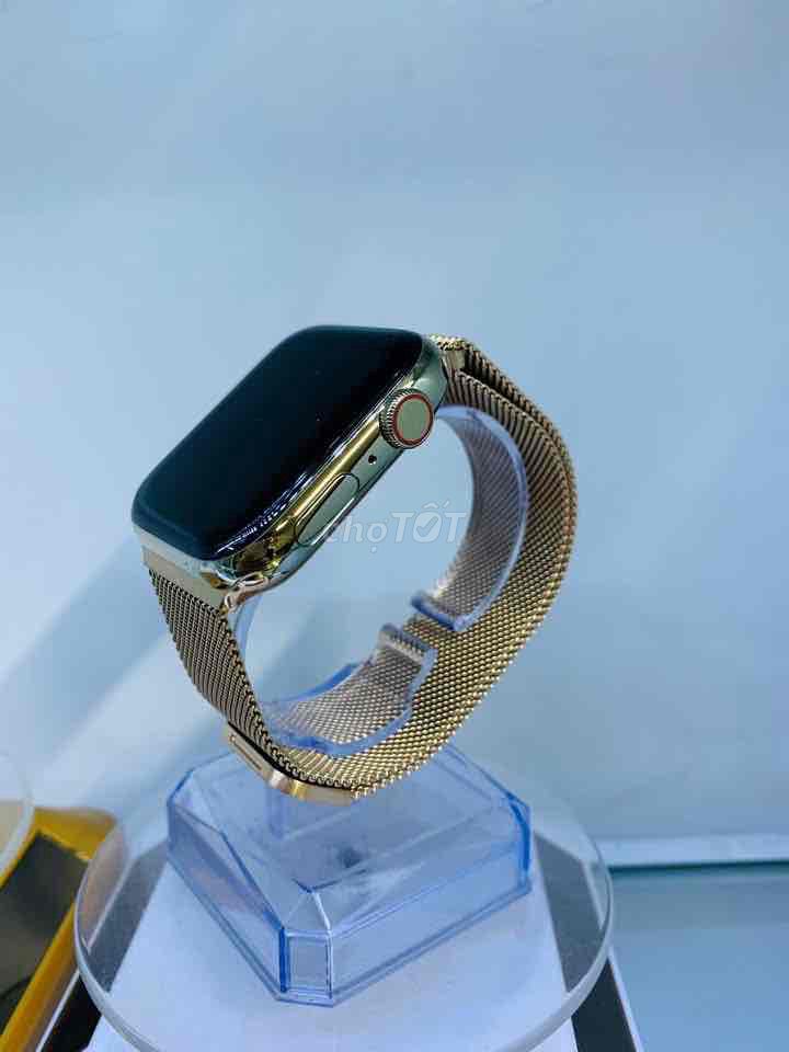 Apple watch series  6 44mm  thép vàng 👉  máy lướt