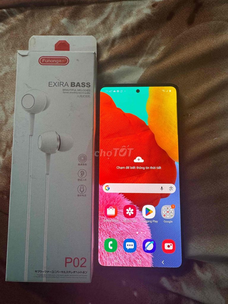 Samsung Galaxy A51 Xanh ngọc. Mua bán Điện thoại tại Quận Gò Vấp Tp Hồ Chí Minh được đăng bởi Phương Linh hình 1