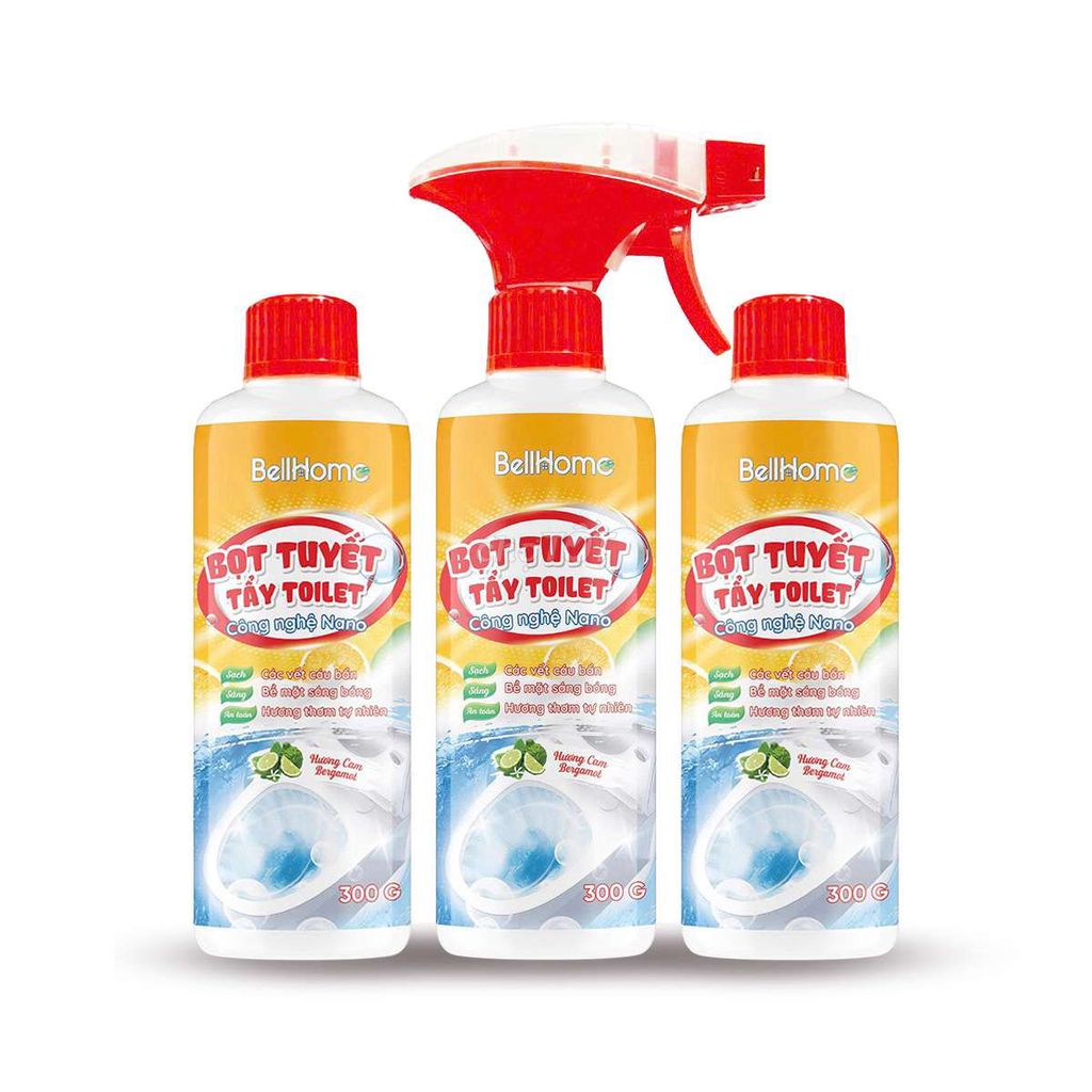 Bellhome Chai Tẩy Toilet Hương Chanh 300g. Mua bán Thiết bị vệ sinh, nhà tắm tại Quận 10 Tp Hồ Chí Minh được đăng bởi Miu Miu hình 1