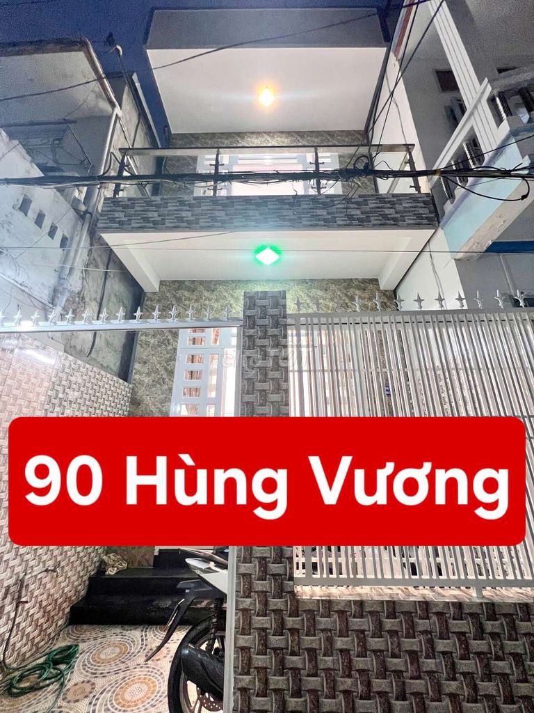 NHÀ TRỆT LẦU ĐÚC - HẺM 90 HÙNG VƯƠNG