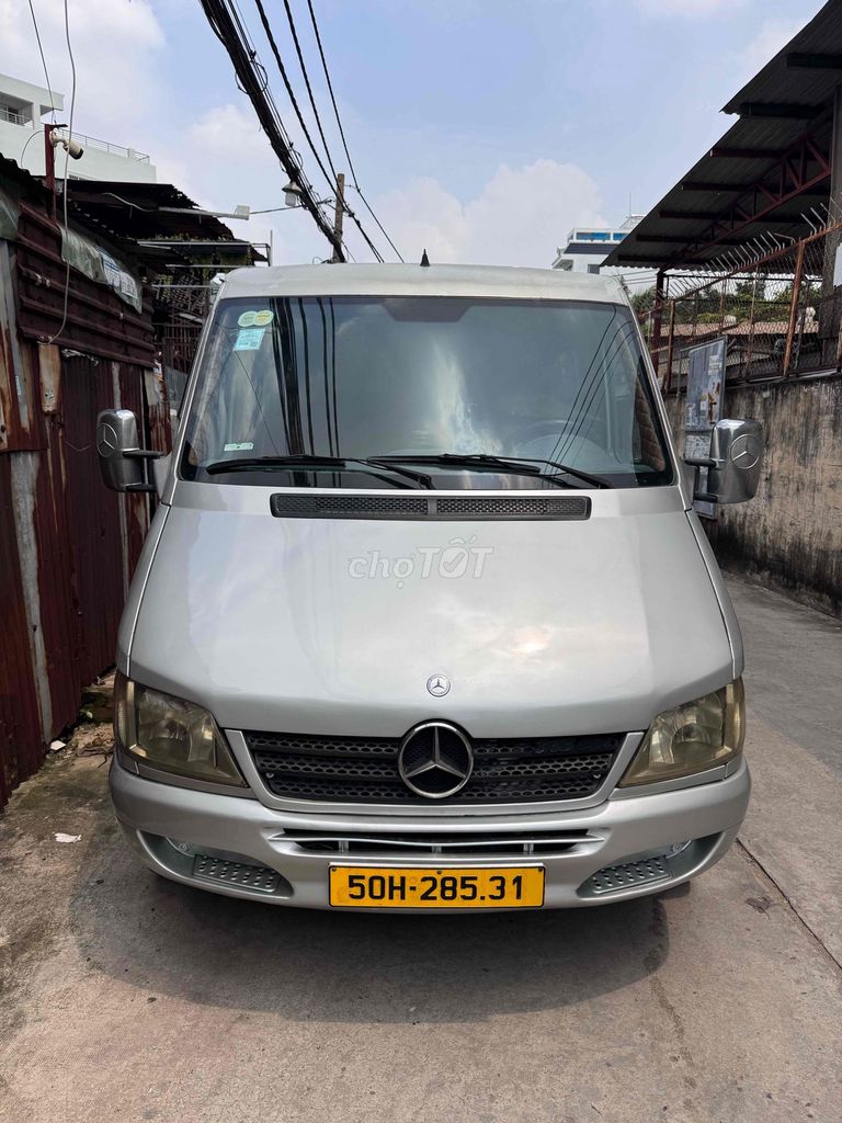 Mercedes Sprinter tải van 6 người 900kg 9 chủ ký. Mua bán Ô tô tại Quận Bình Tân Tp Hồ Chí Minh được đăng bởi thành tâm  hình 1