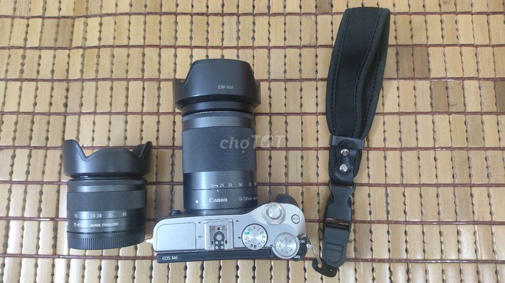 Máy ảnh Canon EOS M6 Bạc Đã sử dụng. Mua bán Máy ảnh, Máy quay tại Quận Cầu Giấy Hà Nội được đăng bởi Việt Anh Phạm hình 1