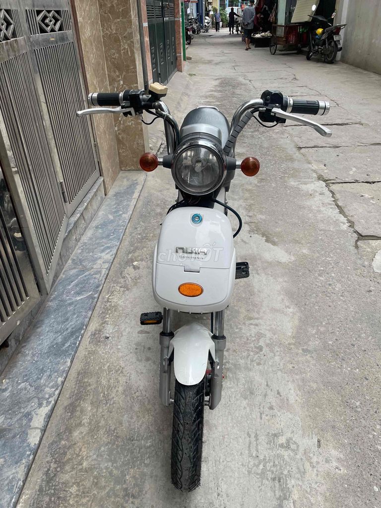 Xe đạp điện Ninja phanh đĩa. Mua bán Xe điện tại Quận Hoàng Mai Hà Nội được đăng bởi Xe Điện Phát Đạt hình 2