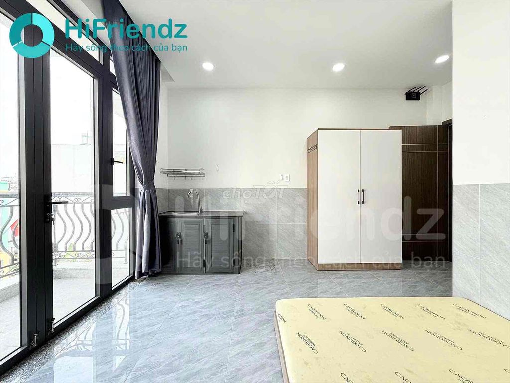 Hình ảnh phòng trọ PHÒNG BAN CÔNG FULL NỘI THẤT THANG MÁY MỚI 100%_Vườn Lài Q12_Sát NTTU