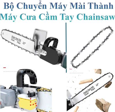 Bộ Chuyển Máy Mài Thành Máy Cưa Cầm Tay Chainsaw. Mua bán Đồ chuyên dụng, Giống nuôi trồng tại Thành phố Biên Hòa Đồng Nai được đăng bởi Nguyễn kim