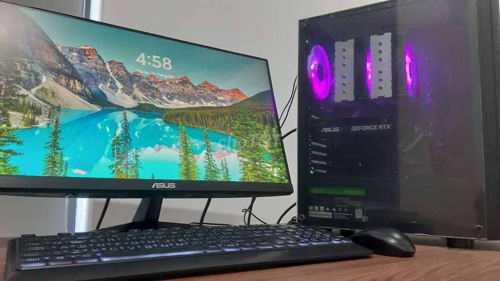 máy tính pc core i5-14600K 32GB/1.5TB/24 inch/wifi. Mua bán Máy tính để bàn tại Huyện Nho Quan Ninh Bình được đăng bởi Tien hình 1