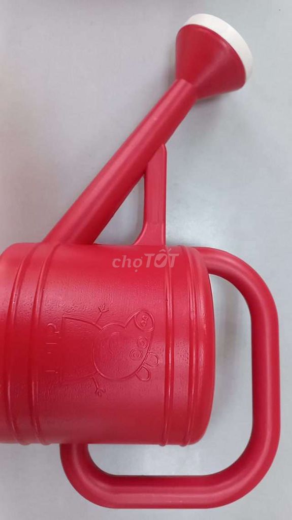 THANH LÝ chậu Cây tưới nhựa Peppa Pig màu đỏ