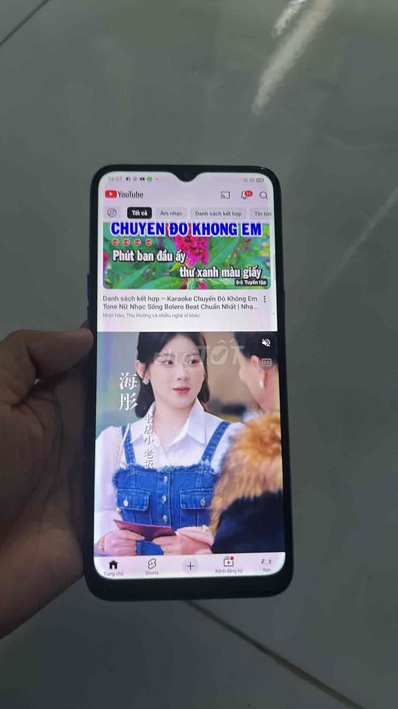 Realme Xanh dương. Mua bán Điện thoại tại Huyện Trần Văn Thời Cà Mau được đăng bởi ngoc bich hình 1