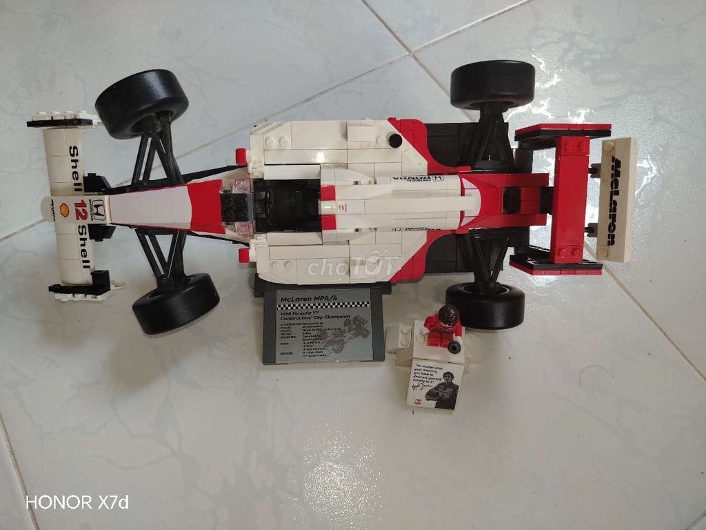 Đồ chơi lắp ráp McLaren MP4/4 Đỏ trắng. Mua bán Sở thích khác tại Quận 3 Tp Hồ Chí Minh được đăng bởi Hứa Thuận hình 1